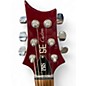 Used PRS SE Custom 22 Semi-Hollowbody Crimson Red Trans Hollow Body Electric Guitar