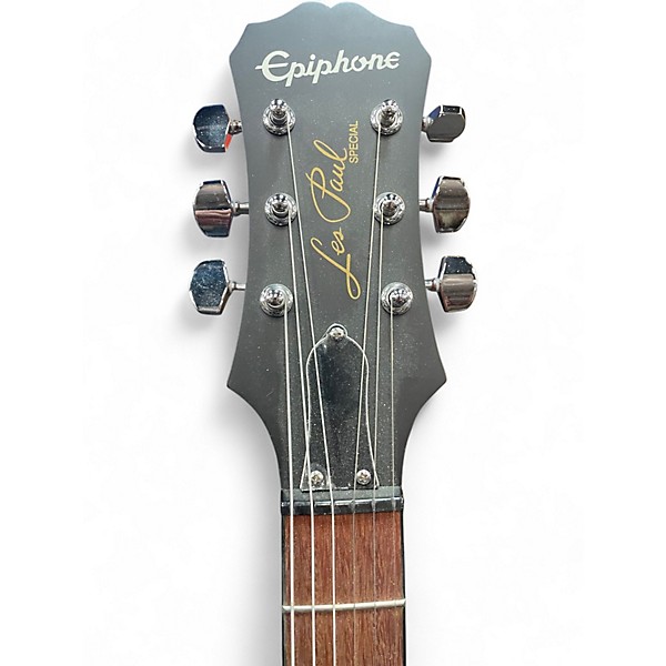 Used Epiphone Special II Trans Red Solid Body Electric Guitar