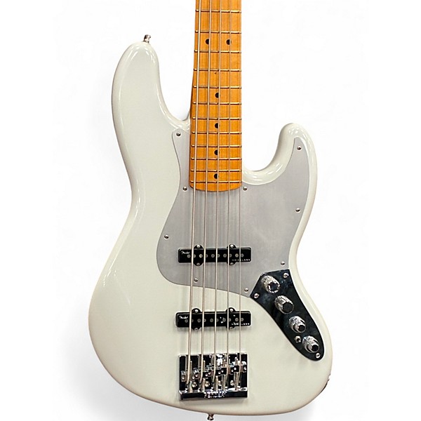 Used 2025 Fender American Ultra II Jazz Bass V Avalanche Electric Bass Guitar
