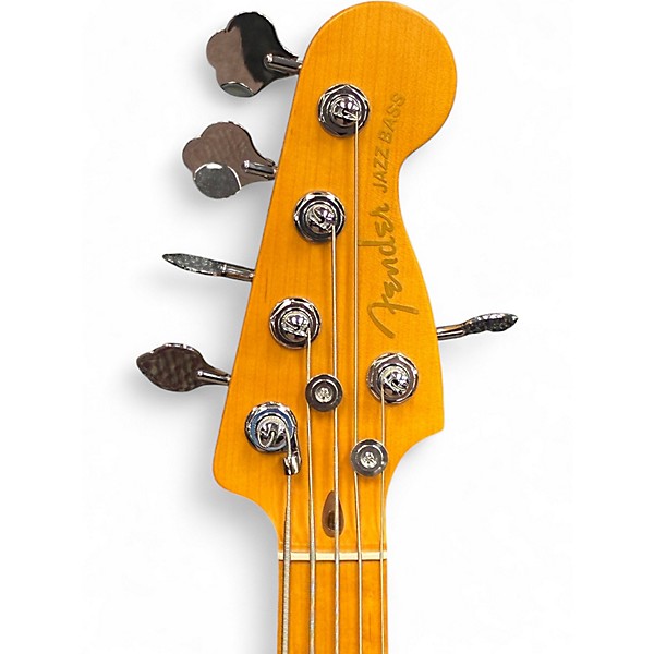 Used 2025 Fender American Ultra II Jazz Bass V Avalanche Electric Bass Guitar