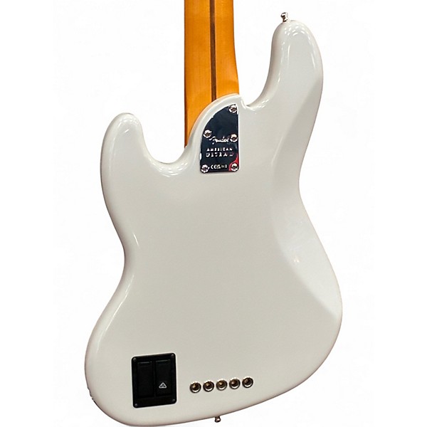 Used 2025 Fender American Ultra II Jazz Bass V Avalanche Electric Bass Guitar