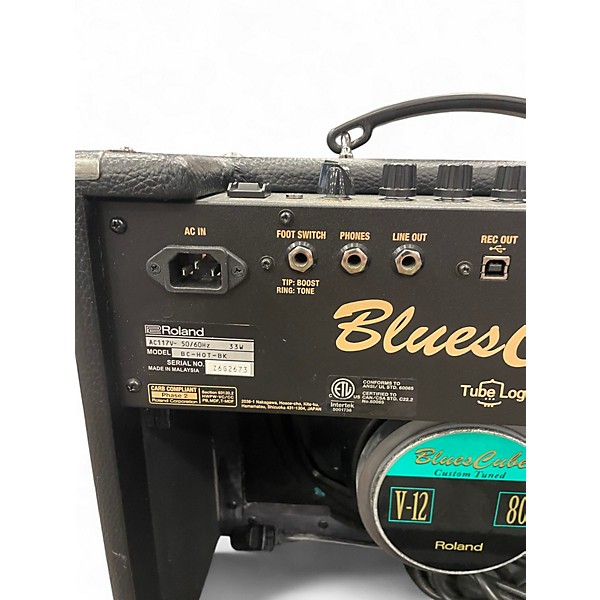 Used Roland BLUES CUBE HOT Guitar Combo Amp