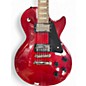 Used 2023 Epiphone Les Paul Studio Wine Red Solid Body Electric Guitar