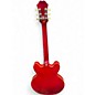 Used Epiphone ES335 Pro Candy Apple Red Hollow Body Electric Guitar