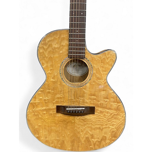Used Mitchell MX430 Quilted Maple Acoustic Electric Guitar