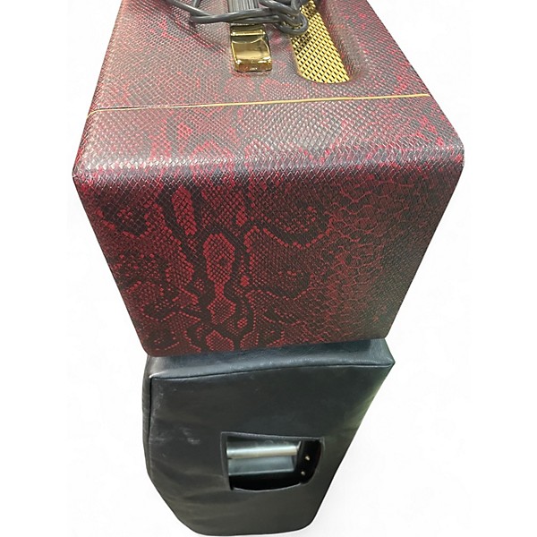 Used 2021 Marshall SV20H Limited Edition Black and Red Snakeskin Tube Guitar Amp Head