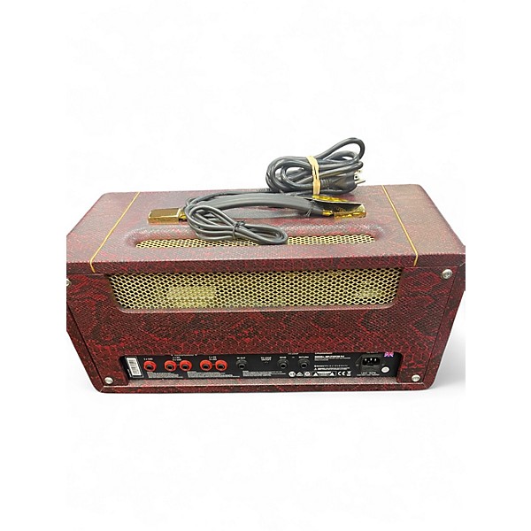 Used 2021 Marshall SV20H Limited Edition Black and Red Snakeskin Tube Guitar Amp Head