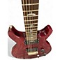 Used PRS SE SANTANA Wine Red Solid Body Electric Guitar