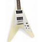 Used 2024 Gibson Flying V WHITE Solid Body Electric Guitar