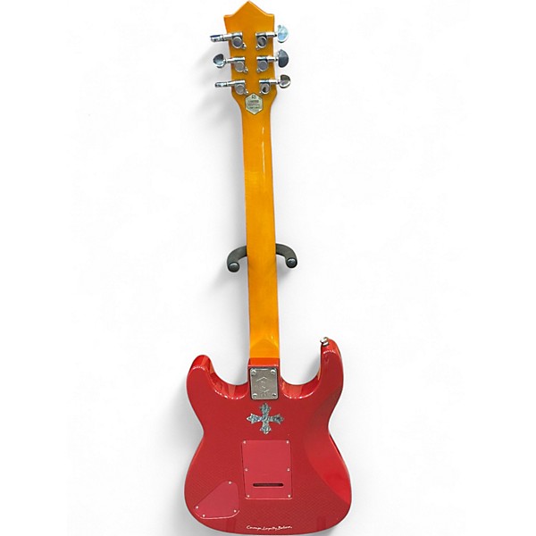 Used 2012 Randy Jackson LIMITED EDITION Red Solid Body Electric Guitar