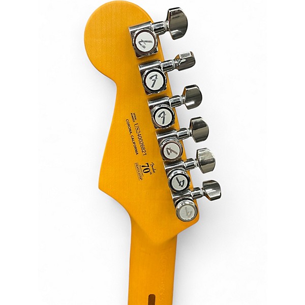 Used Fender American Ultra II Stratocaster Noble Blue Solid Body Electric Guitar