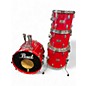 Used Pearl 4 Piece World Series Red Drum Kit thumbnail
