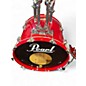 Used Pearl 4 Piece World Series Red Drum Kit