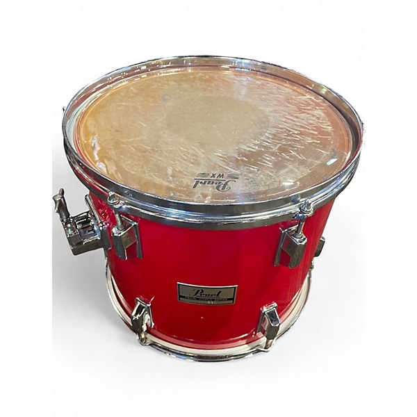 Used Pearl 4 Piece World Series Red Drum Kit