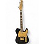 Used Squier 40TH ANNIVERSARY TELECASTER Black and Gold Solid Body Electric Guitar thumbnail