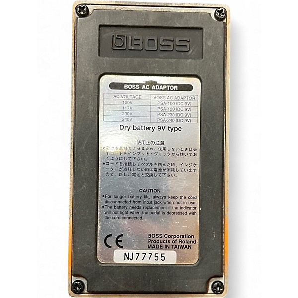 Used BOSS DS1 Distortion Effect Pedal