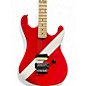 Used Kramer The 84-Diver Down Red & White Solid Body Electric Guitar