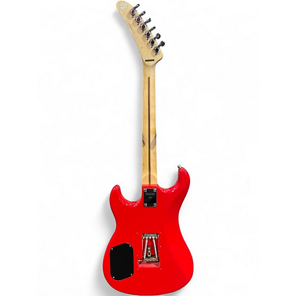 Used Kramer The 84-Diver Down Red & White Solid Body Electric Guitar