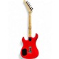 Used Kramer The 84-Diver Down Red & White Solid Body Electric Guitar