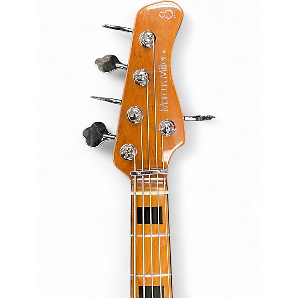 Used Sire MARCUS MILLER V5 Antique White Electric Bass Guitar