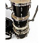 Used Pearl 5 Piece ROADSHOW 5 PC Black Drum Kit