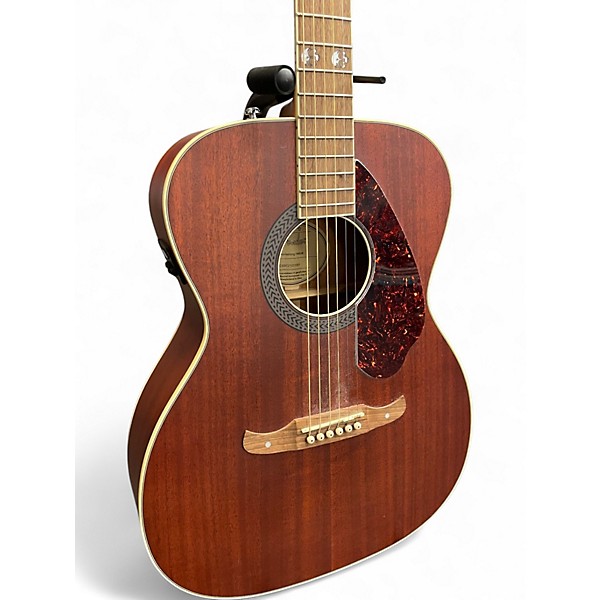 Used Fender Tim Armstrong Hellcat Mahogany Acoustic Electric Guitar