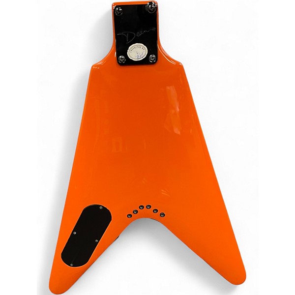 Used Dean baby v Orange Electric Guitar