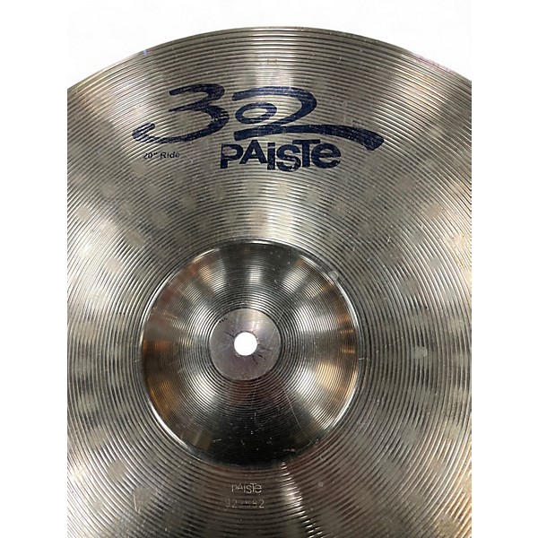 Used Paiste 20in 302 ride Cymbal