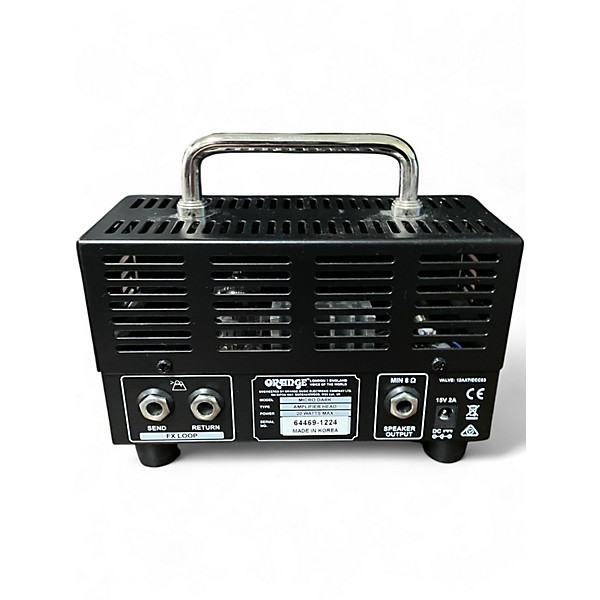 Used Orange Amplifiers Micro Dark 20W Tube Guitar Amp Head