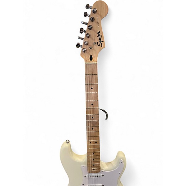 Used Squier SONIC STRATOCASTER Olympic White Solid Body Electric Guitar