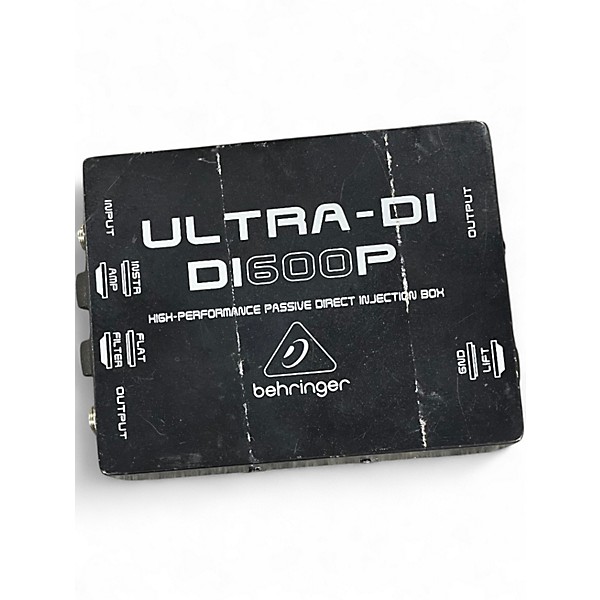 Used Behringer DI600P Passive Direct Box