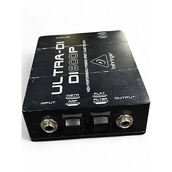 Used Behringer DI600P Passive Direct Box