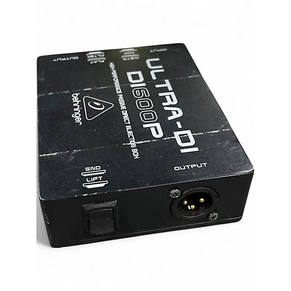Used Behringer DI600P Passive Direct Box