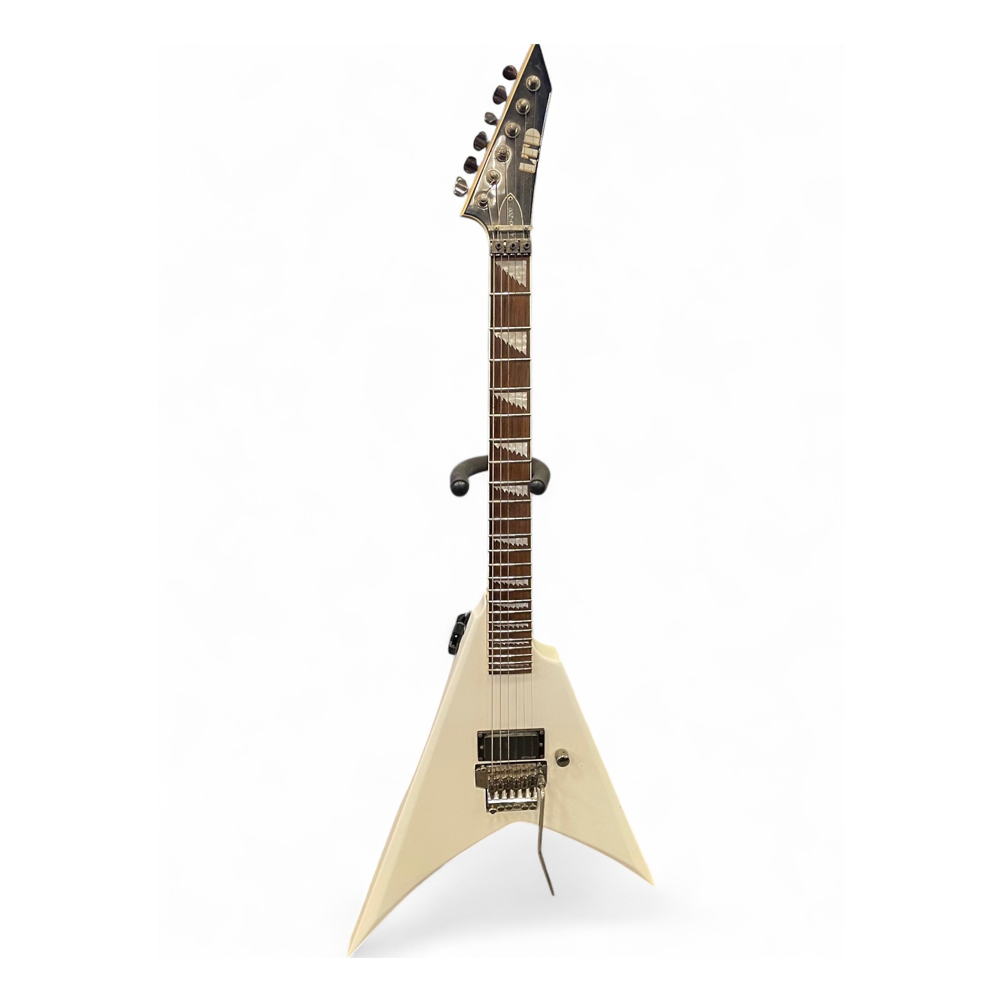 Used ESP LTD Alexi 200 Alexi Laiho Signature WHITE Solid Body