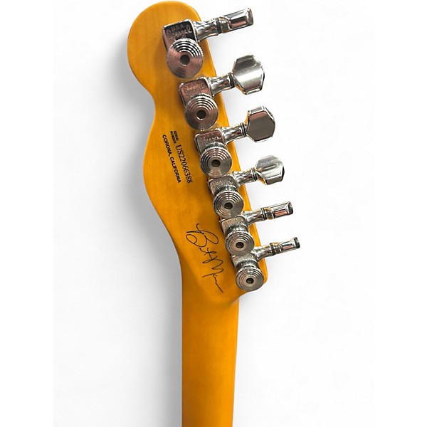 Used Fender Brent Mason Telecaster Primer Gray Solid Body Electric Guitar