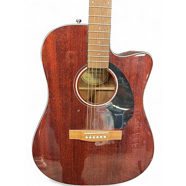 Used Fender CD60CE Mahogany Mahogany Acoustic Electric Guitar