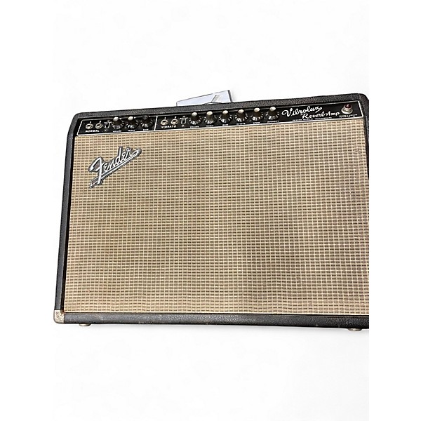 Vintage 1966 Fender Vibrolux Reverb Tube Guitar Combo Amp