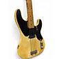 Vintage 1955 Fender Precision Bass Blonde Electric Bass Guitar