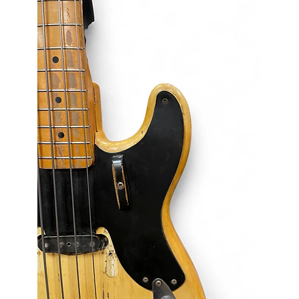 Vintage 1955 Fender Precision Bass Blonde Electric Bass Guitar