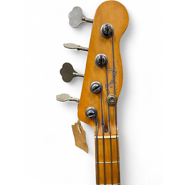 Vintage 1955 Fender Precision Bass Blonde Electric Bass Guitar