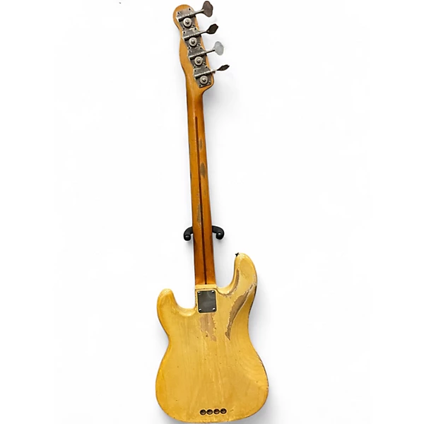 Vintage 1955 Fender Precision Bass Blonde Electric Bass Guitar