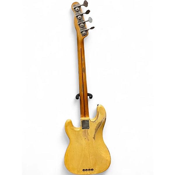 Vintage 1955 Fender Precision Bass Blonde Electric Bass Guitar