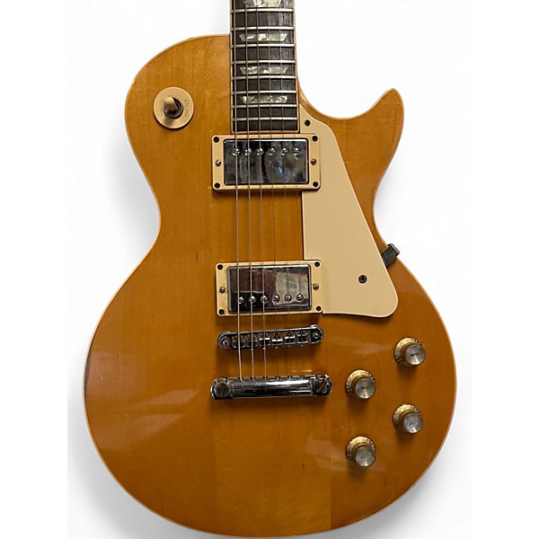 Vintage 1977 Gibson Les Paul Standard Natural Solid Body Electric Guitar