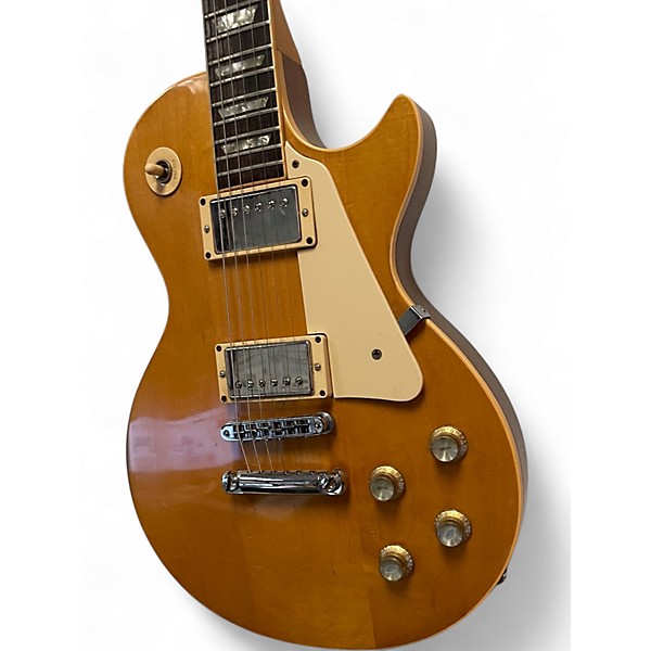 Vintage 1977 Gibson Les Paul Standard Natural Solid Body Electric Guitar
