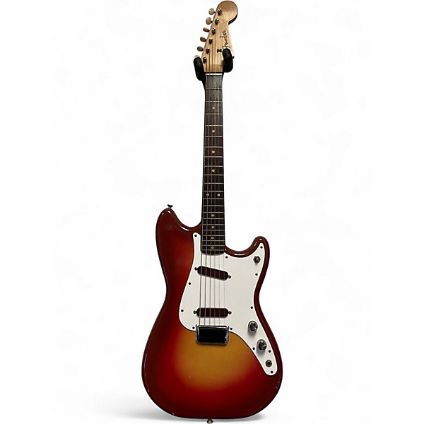 Vintage 1962 Fender Duo Sonic Sunburst Solid Body Electric Guitar