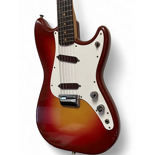 Vintage 1962 Fender Duo Sonic Sunburst Solid Body Electric Guitar
