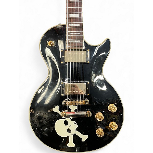 Used Epiphone Nicke Borg Signature Les Paul Black Solid Body Electric Guitar