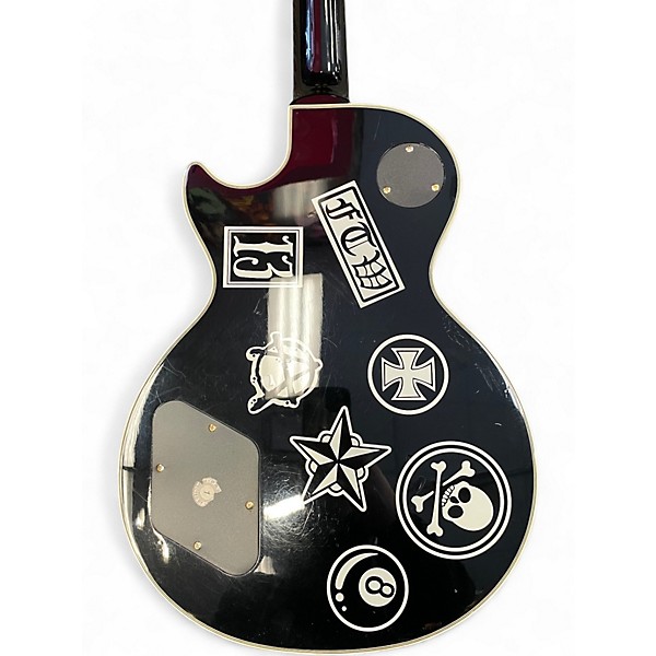 Used Epiphone Nicke Borg Signature Les Paul Black Solid Body Electric Guitar