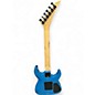 Used Jackson JS32 Dinky Left Handed Bright Blue Electric Guitar