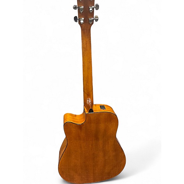 Used Yamaha FGX800C Natural Acoustic Electric Guitar